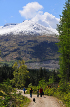 Nevis Range Mountain, Aonach Mor near Spean Bridge