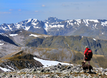 Ben Nevis from the Grey Corries