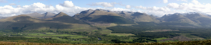 Roy Bridge, Glen Spean near Glencaig self catering holiday cottage east of Fort William